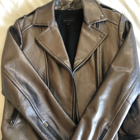 Mackage Metallic Silver Women's Jacket - Picture 5 of 6